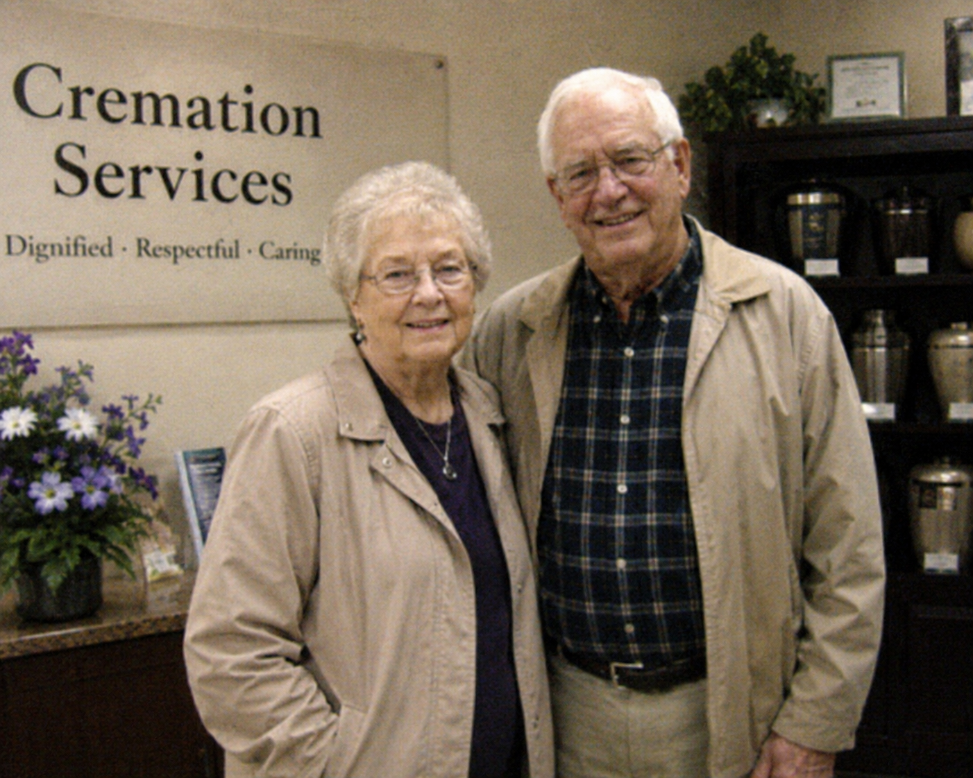 Rachel and Dan, founders of Comforting Crossing Pet Cremation
